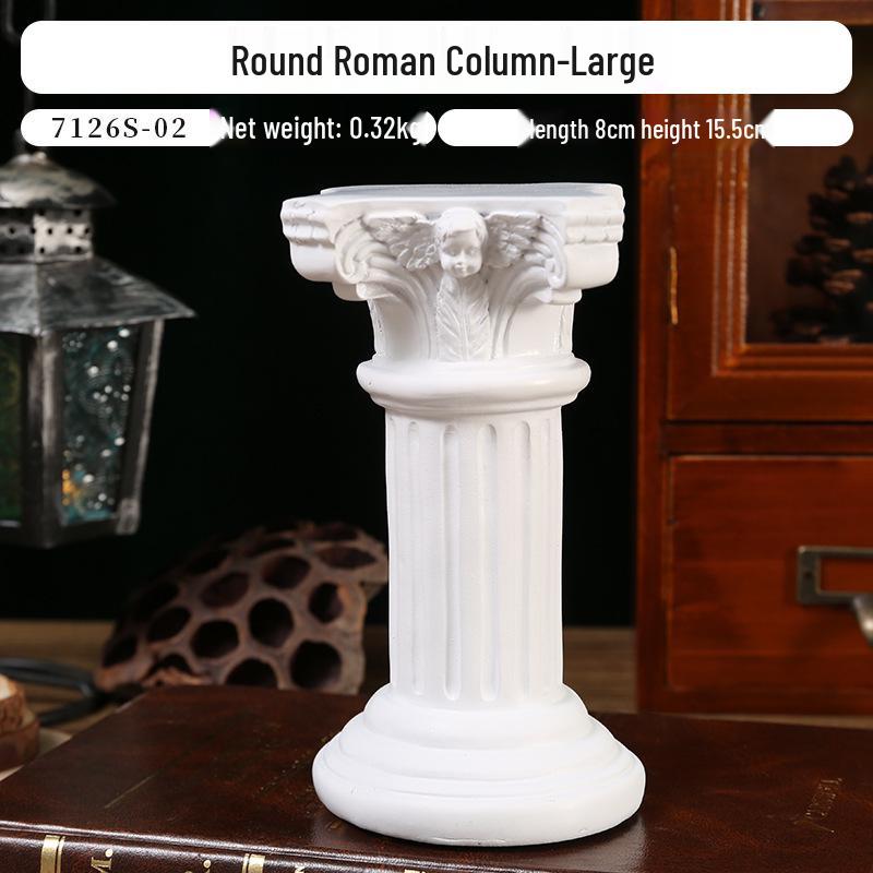 Europäische Retro Engel Figur - Kleine Mädchen Gipsstatue für Kirche Hochzeiten & Fotografie Dekor