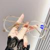 2/4PCS Anti-blue Light Progressive Glasses For Women Trendy And Fashionable Large Frame With Prominent Edges 2988