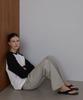 Q'SRB Contrast Raglan Sleeve T-Shirt