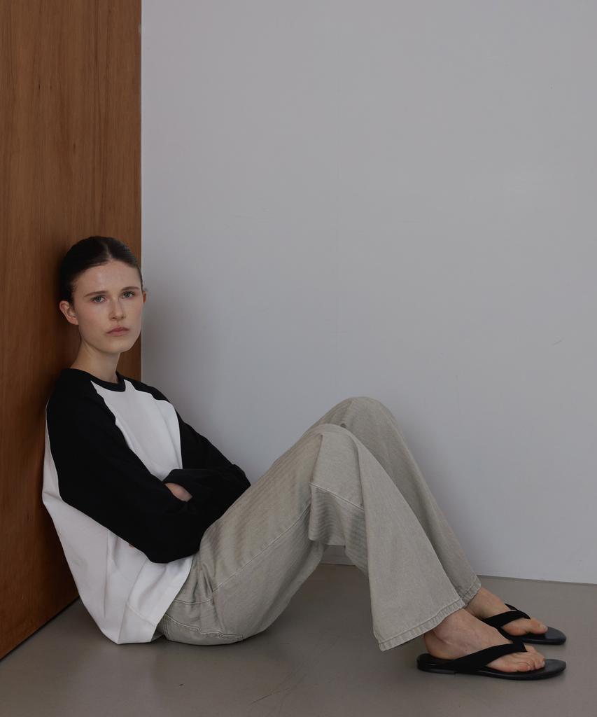 Q'SRB Contrast Raglan Sleeve T-Shirt