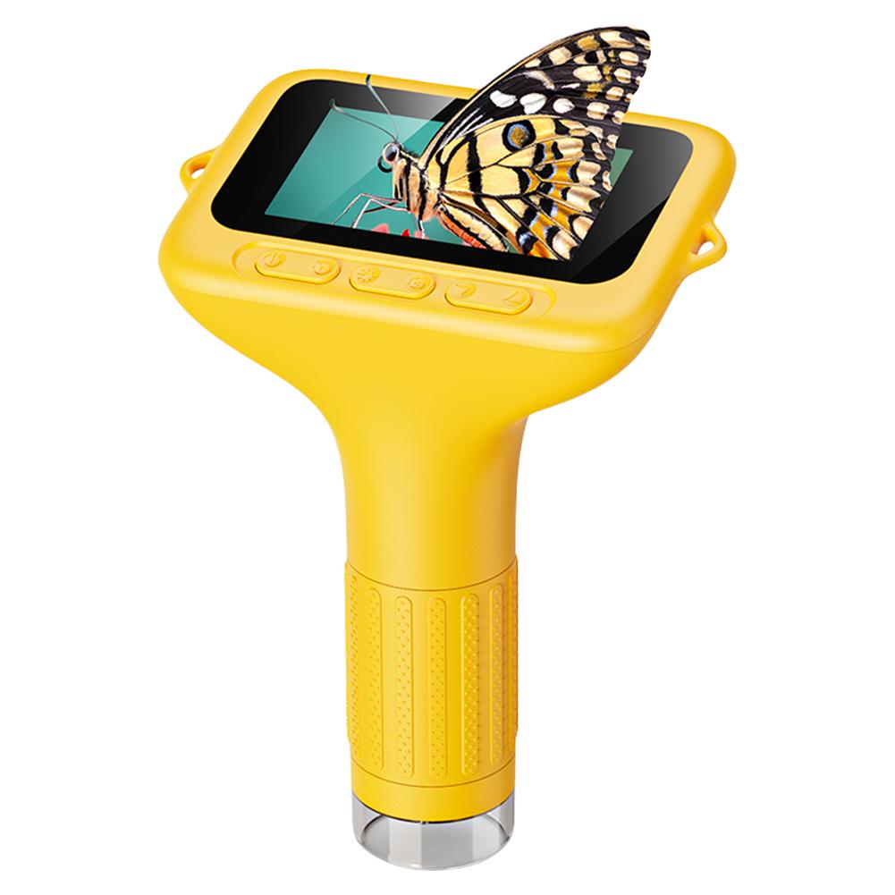 Microscope for Kids 1000X 1080P Digital Microscope Kids Microscope 3 Inch Screen Gifts for 3 4 5 6 7 8 9 10 Year Old Boys Girls