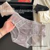 Ladies Spring and Summer Pure Desire Sexy Lace Comfortable Breathable Waist Triangle Briefs