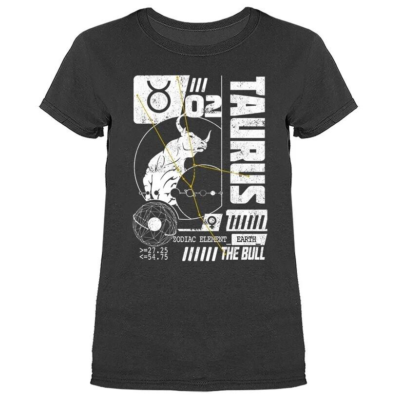 Телец Знак Зодиака Гороскоп Астрологическая Женская Футболка Унисекс Футболка L