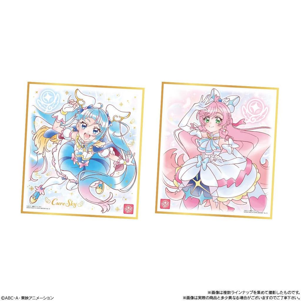PreCure Shikishi ART7 10-piece box (candy toy)