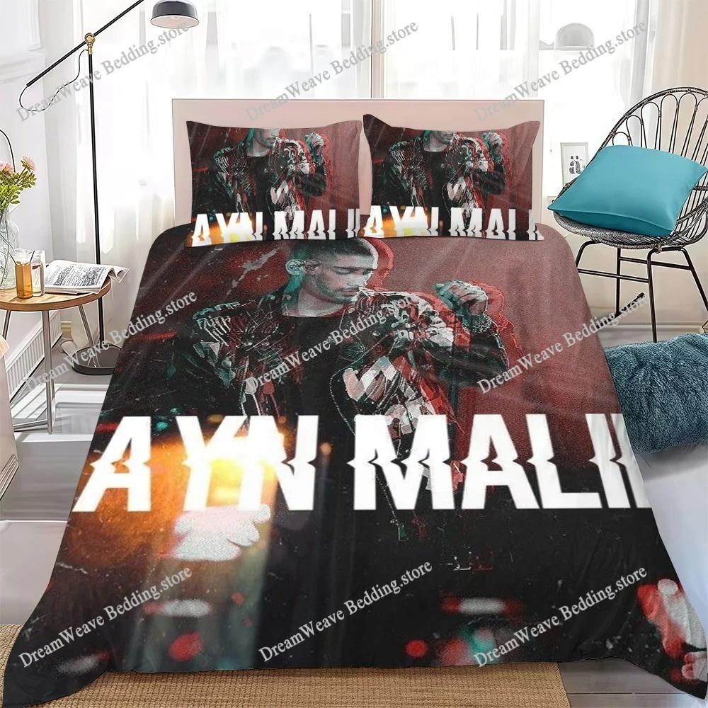 Hot Singer ZAYN Duvet Cover Set Home Style Bedding Soft Laundry Cotton Bed Student Dormitory Gift