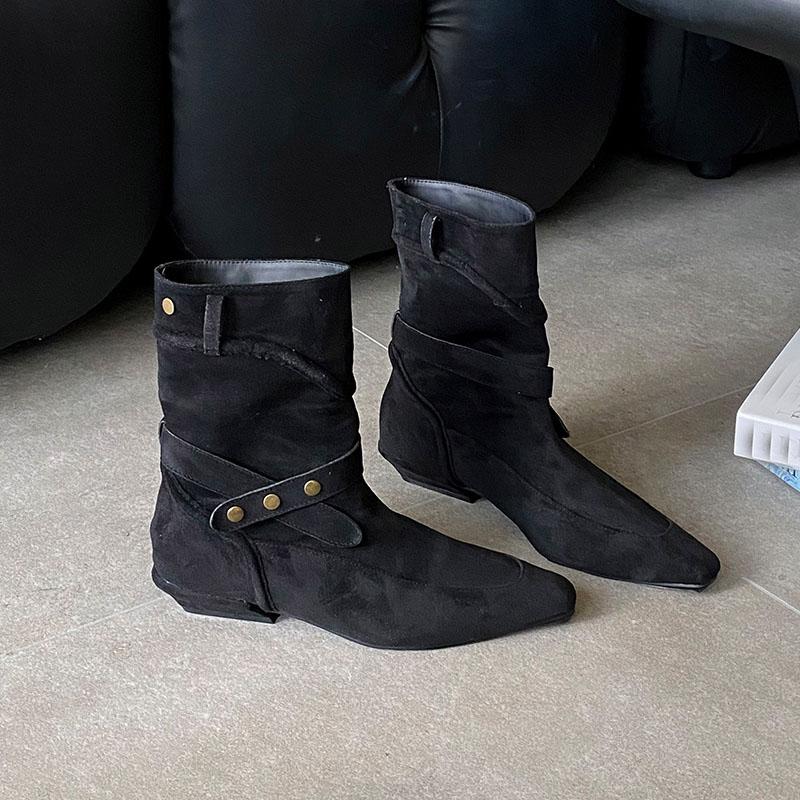 

Мода Мода Остроносые Женские Ботильоны Вестерны Низкий Каблук Обувь Слипоны Обувь Дамские Короткие Современные Ботинки Туфли-лодочки леди 35