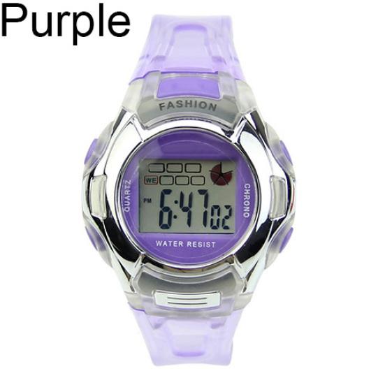Fashion Kids Unisex Multifunction Waterproof Electronic Sport Digital Wrist Watch
