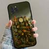 Italian Brainrot Animals Anime Black Soft Silicone Phone Case For Iphone17 Air 16 15 14 13 12 11 Mini Pro Max Plus