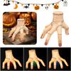 Horror Halloween Electric Crawling Prosthetic Hand Halloween Outdoor Light Fake Hand Prop Decor Costume Props Scary Prank Party