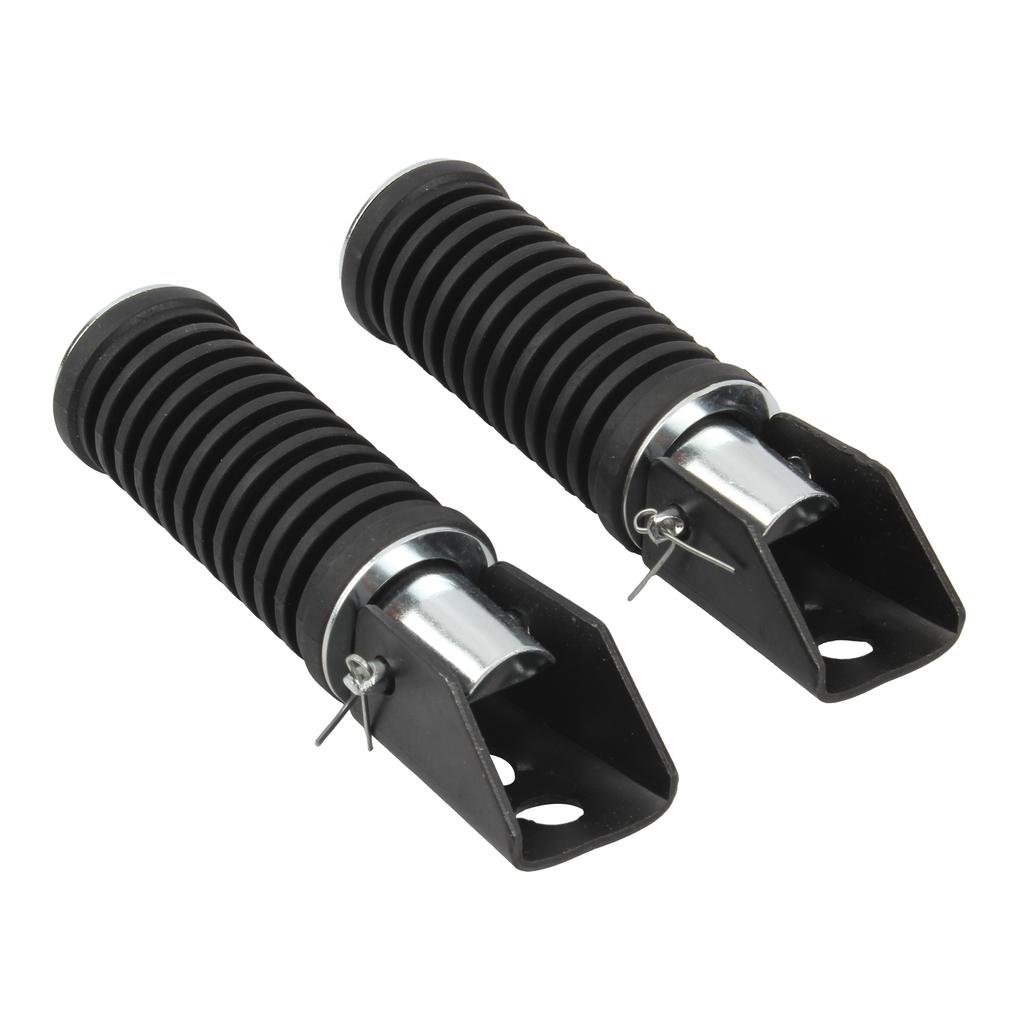 1 Pair Universal Motorbike Motocross Rear Footrests FootPeg Foot Pegs For Suzuki GS125 GN125 CG125 Motocross Accessories Pedals