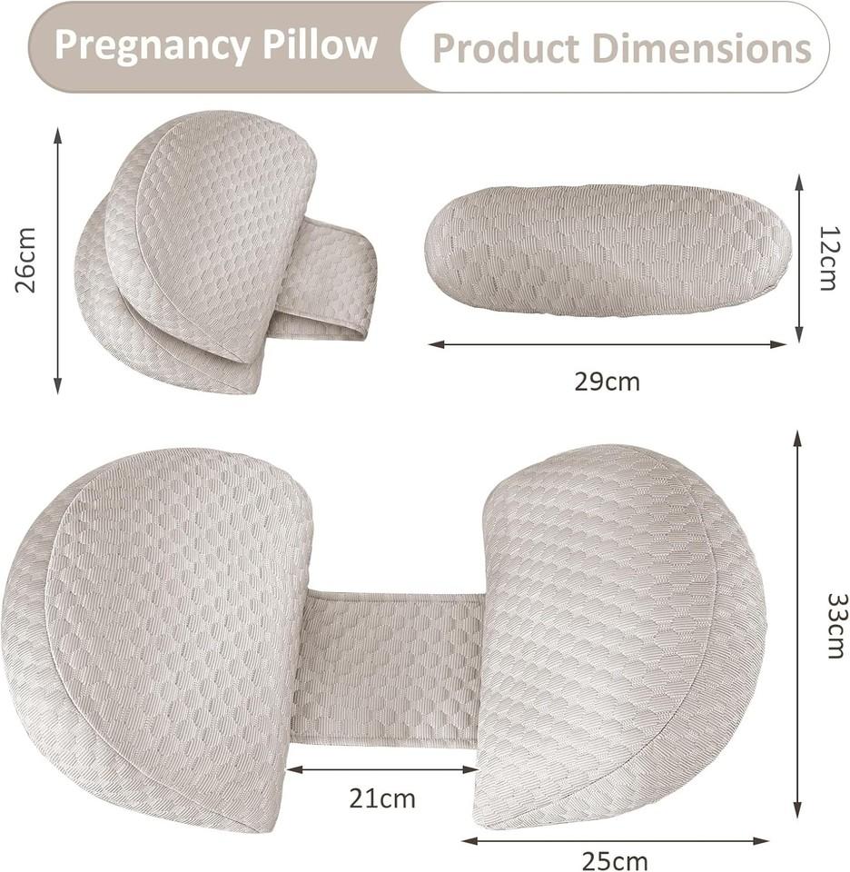 Pregnancy Pillow Pregnant Women Pregnancy Body Pillow Support for Waist Back