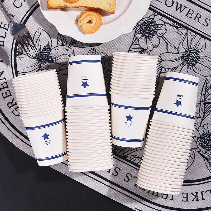 Disposable White Paper Cups