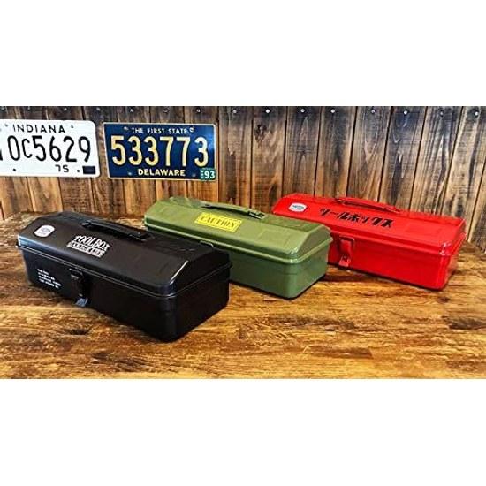Yamashiro Original Steel Tool Box Mountain Shape Camping Interior Garage Khaki YK-032KH