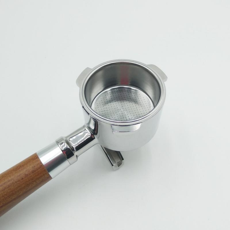 51mm Portafilter with Base for Coffee Machines Portable Espresso Filter Basket for Home and Professional Brewing