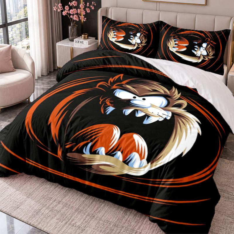 Looney Tunes 3Pcs Bedding Set Duvet Cover With Two Pillowcases For Bedroom Home Decoration