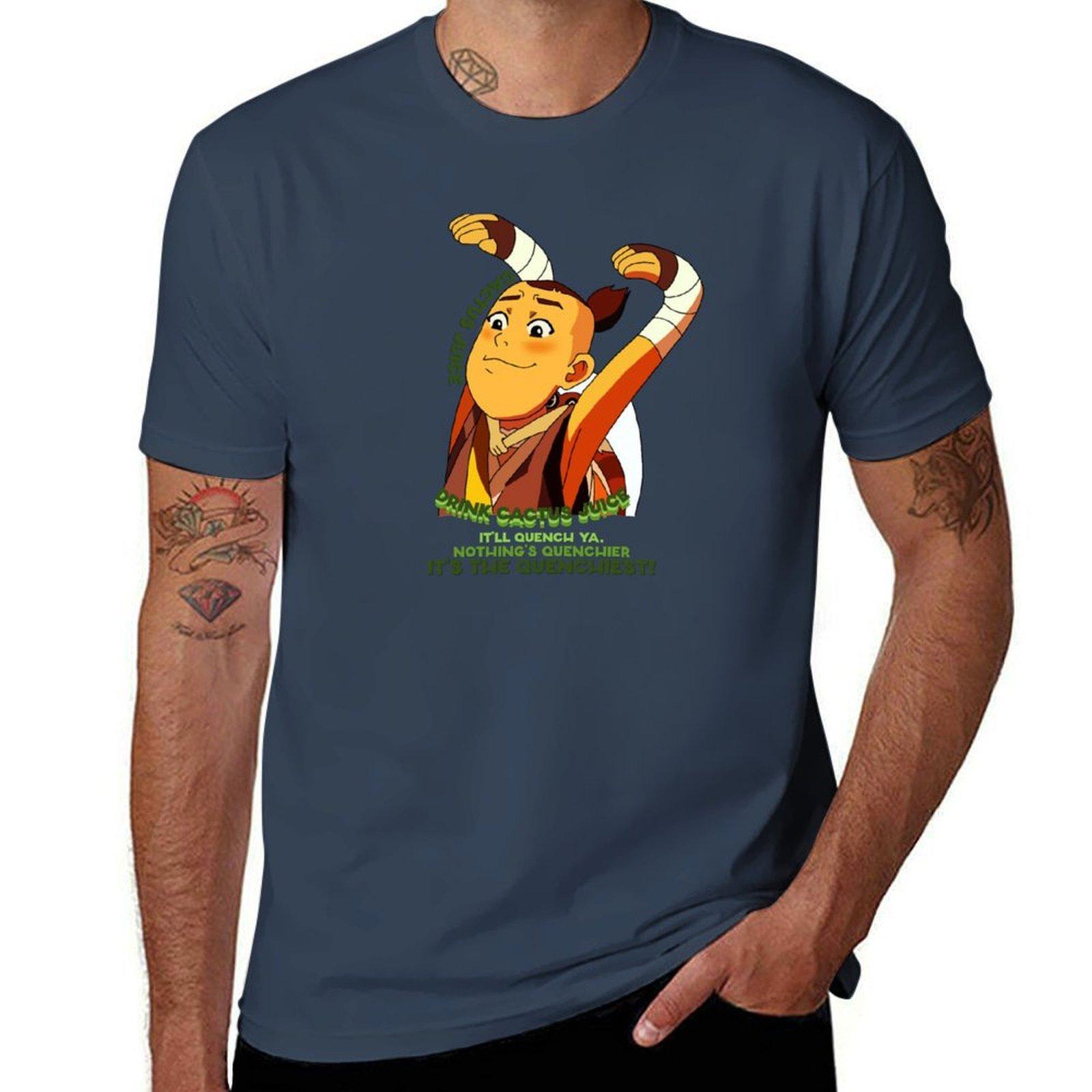 CACTUS JUICE - SOKKA T-Shirt anime tshirt t shirts for man pack cotton T-Shirt S