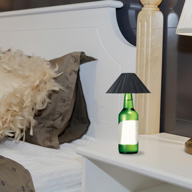 Wine Table Lamp Table LED Light Lamp Stepless Dimmable Touch Control Portable Desk Lamp for Bar Cafe