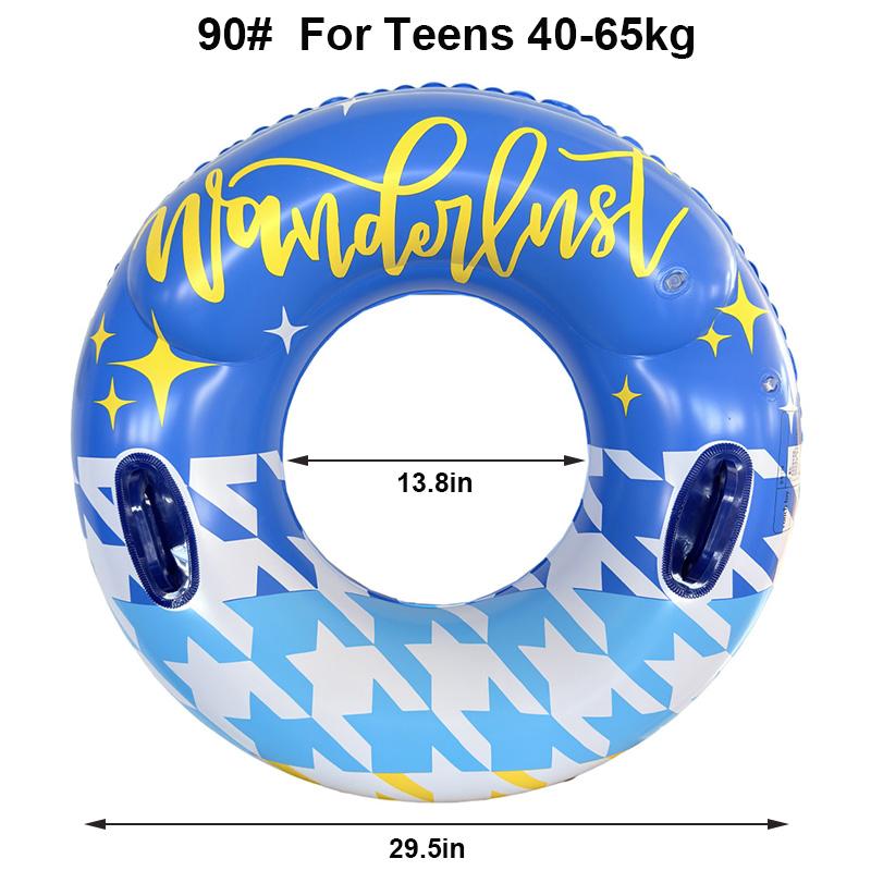 Inflatable Pool Float Dual Airbag Swimming Float Ring Adults Swim Tube Summer Water Floating Toys