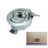 Camper Hatch Latch Pull Lock 50mm Cabinet Tool Box Handle Latch Lock With Key Kit RV Accessories For Car Caravan Marine Deck