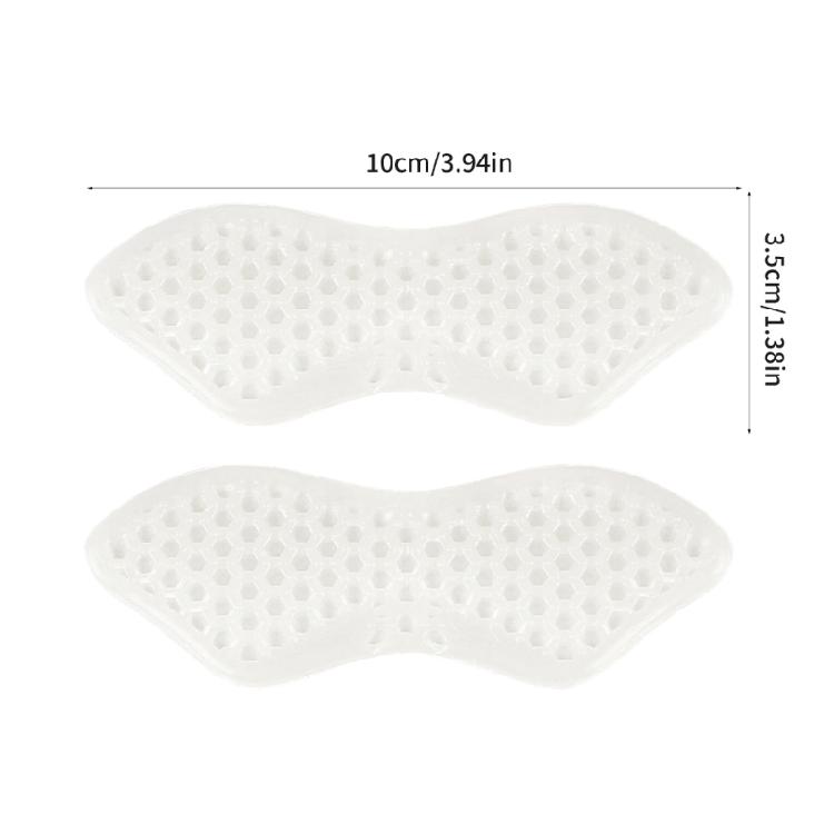 5Pairs Honeycomb Pattern Heel Cushions Friction and Blister Prevention Shoe Heel Inserts Pad For Dress Shoe Sneakers