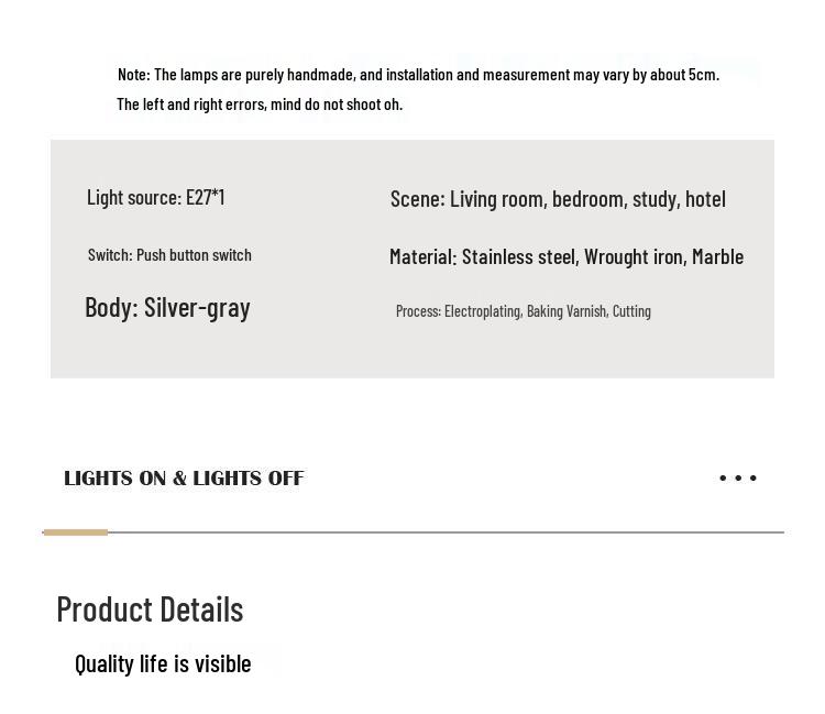 Modern Italian Minimalist Floor Lamp for Living Room/Bedroom - Eye Protection Vertical Table Lamp