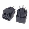 Universal Israe IL Plug Adapter 3 Pin EU Euro AU US UK To Israel Travel Adapter Electric Power Cord Charger Socket Outlet 10A