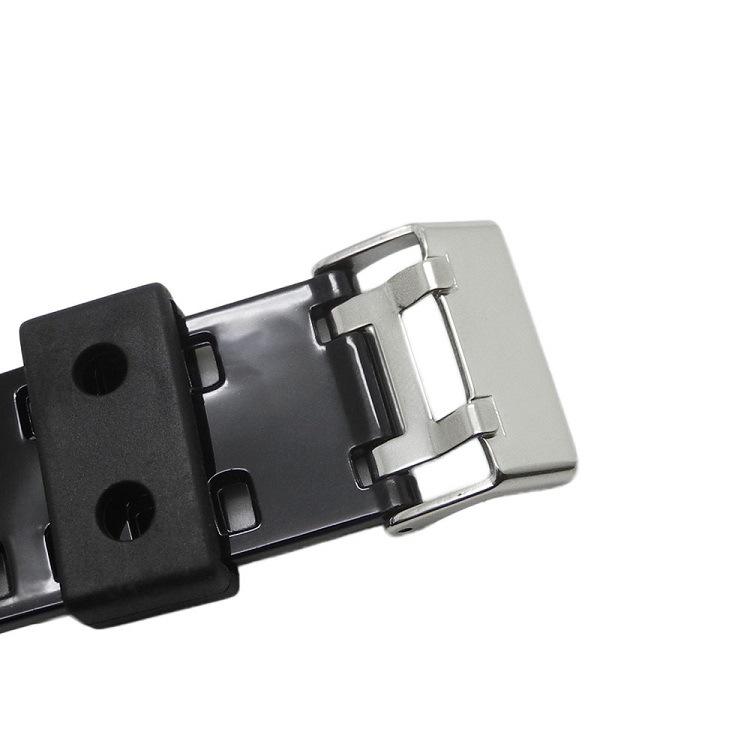 Western Europe Silicone Watch Band for GA100/110/120/GA300 - Black Gold