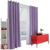 Simple Solid Color High-Precision Physical Shading Engineering Home Improvement Curtain Customization Can Be Cut Zero