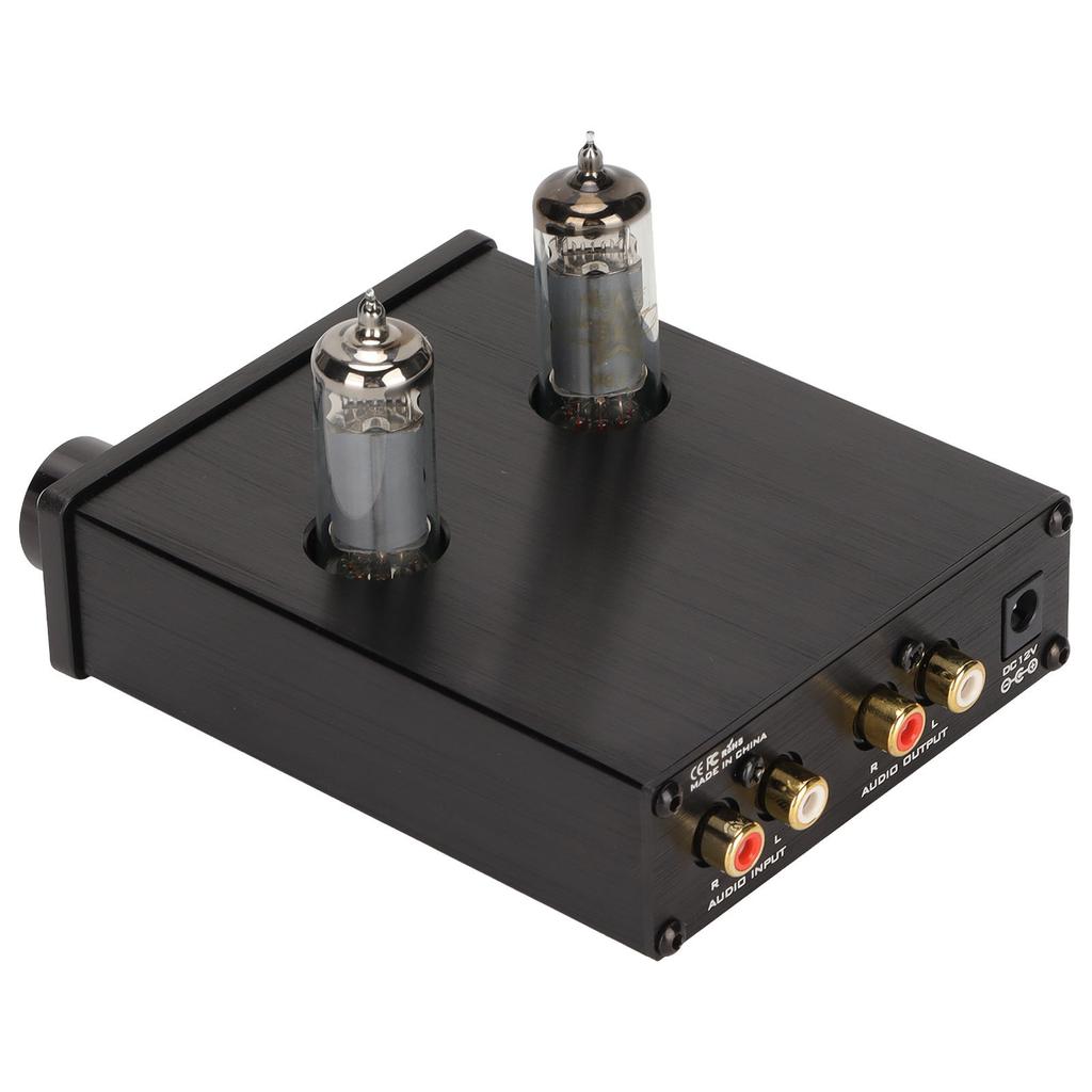 Vacuum Tube Preamplifier Multifunctional HiFi Valve Headphone Amplifier for Mobile Phone Computer TV