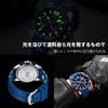 RORIOS Stylish Chronograph Watch with Calendar and Date Luminous Analog Quartz Popular for Business and Perfect for Birthdays and Blue A Men's
