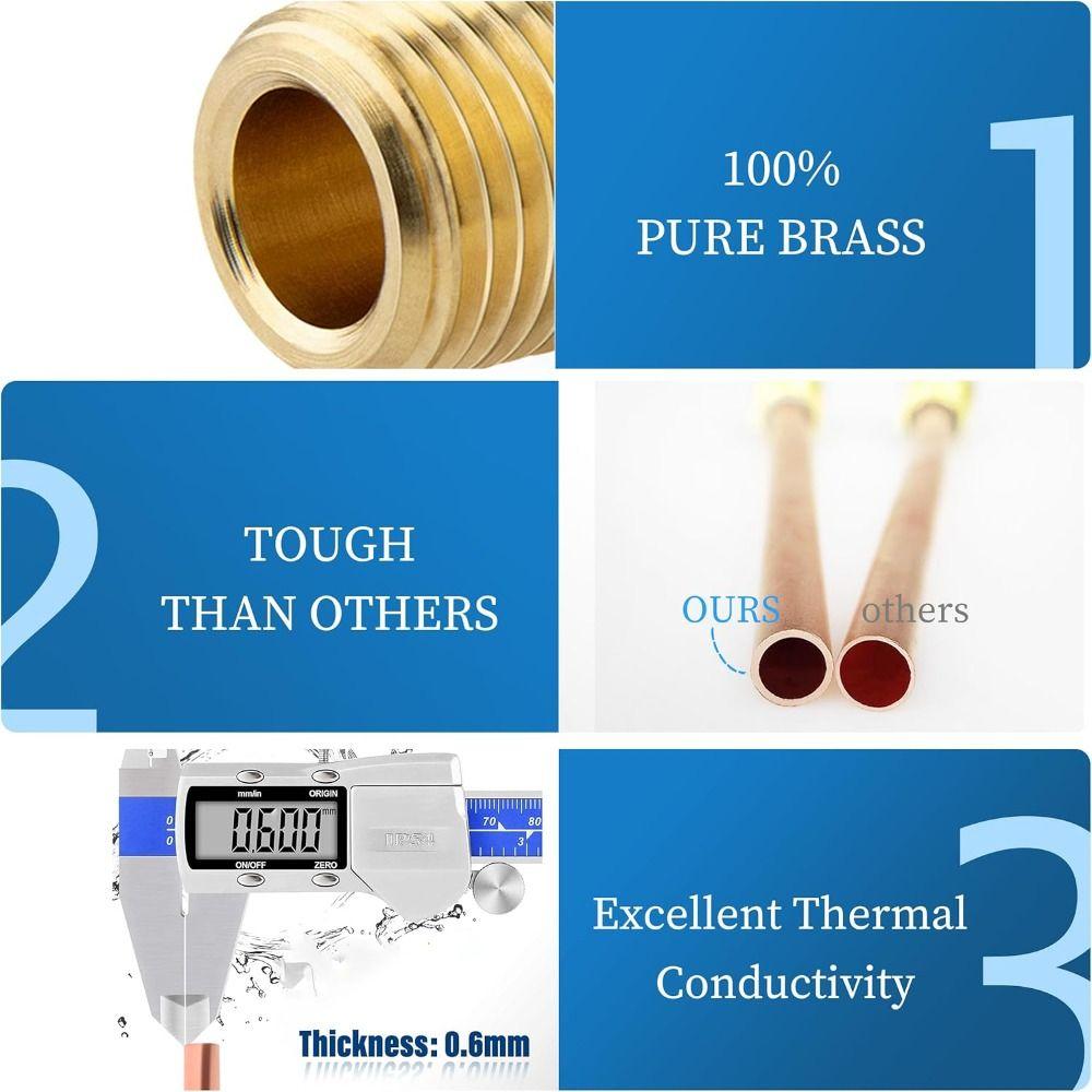 1/4'' Service Valve Thickness 0.6MM 63/120MM Air Conditioner Refrigeration Access Valve Access Valve