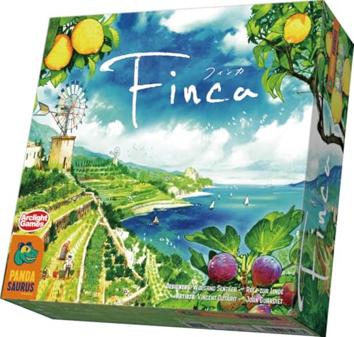 Arkwright Finca (2-5 Players, 45 Minutes, Ages 10+) Board Game