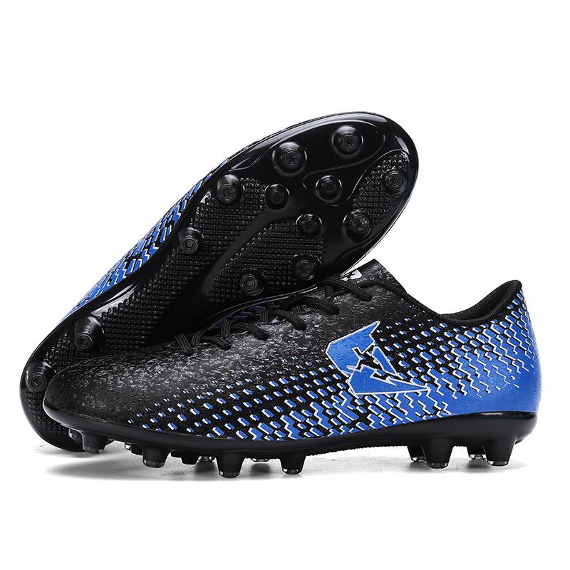 

Football Shoes Professional Grade Society Soccer Cleats TF/FG Soccer Boots Non-slip Training Sneakers Artificial Quality Grass Footwear 35
