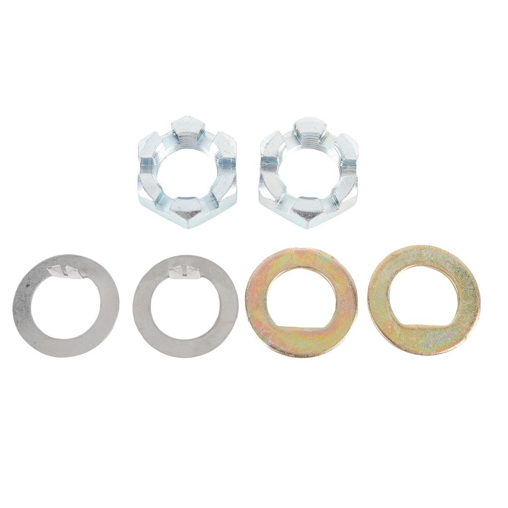 Spindle Nut and Washer Kit K7133500 Accurate Thread Excellent Sealing Replacement for EZ Lube Axles