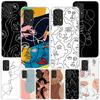 Abstract Line Women Face Phnoe Case for Samsung Galaxy A17 A37 A57 A16 A26 A36 A56 A15 A14 A13 A55 A54 A53 A35 A34 A33 A25 A24 A