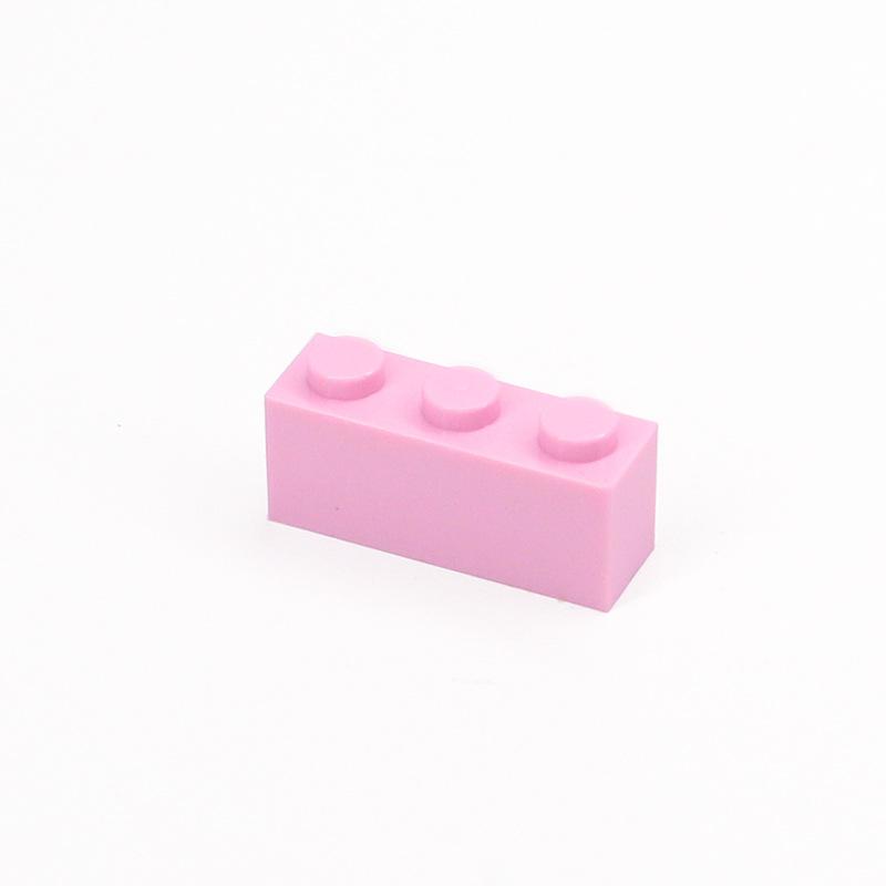 Small Particle Assembly Puzzle Children's Building Block DIY Parts Brick 1x3 Hole Compatible Spare Parts