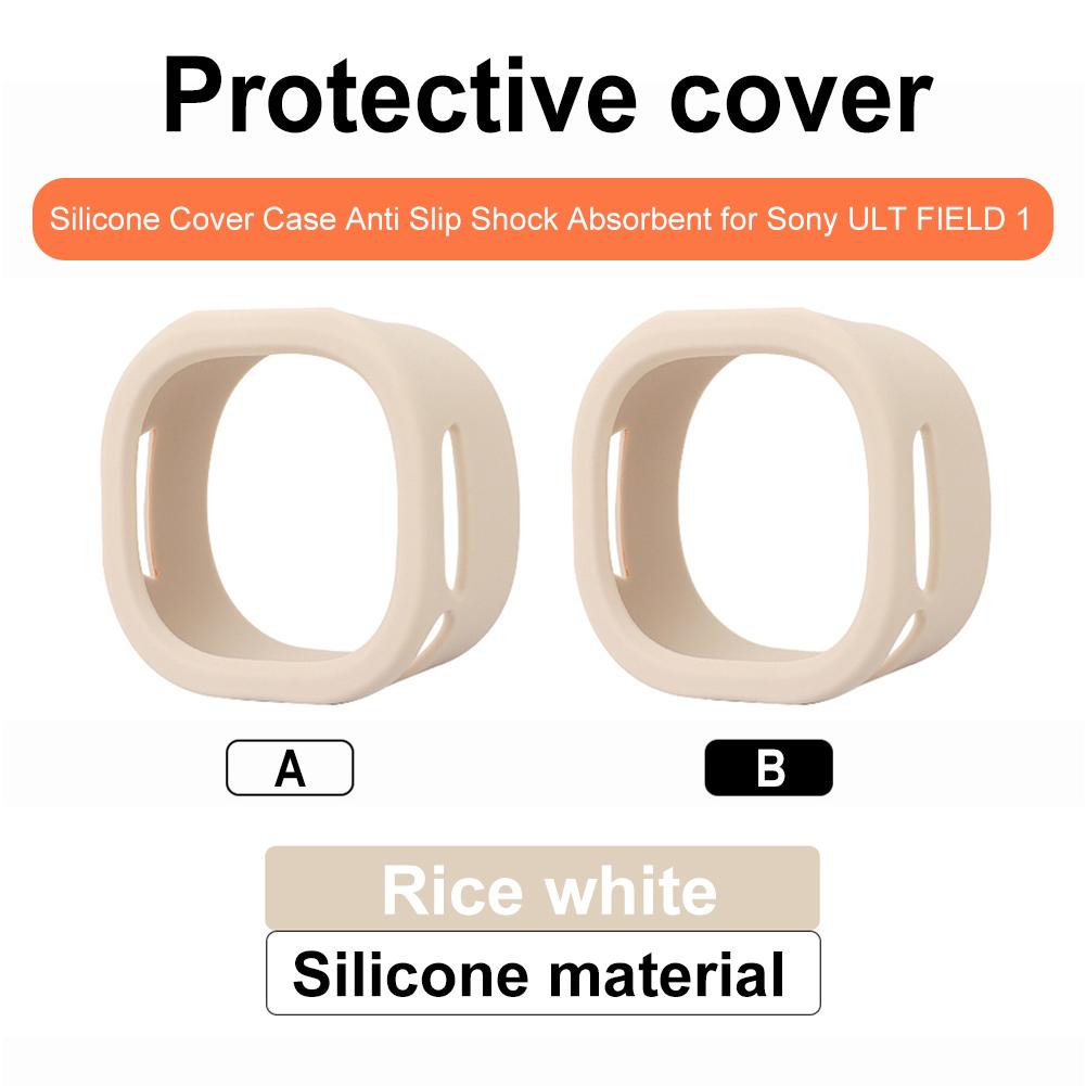Silicone Cover Case Against Bumps Scratches Speaker Protective Case Anti Slip Shock Absorbent for Sony ULT FIELD 1 Speaker Case