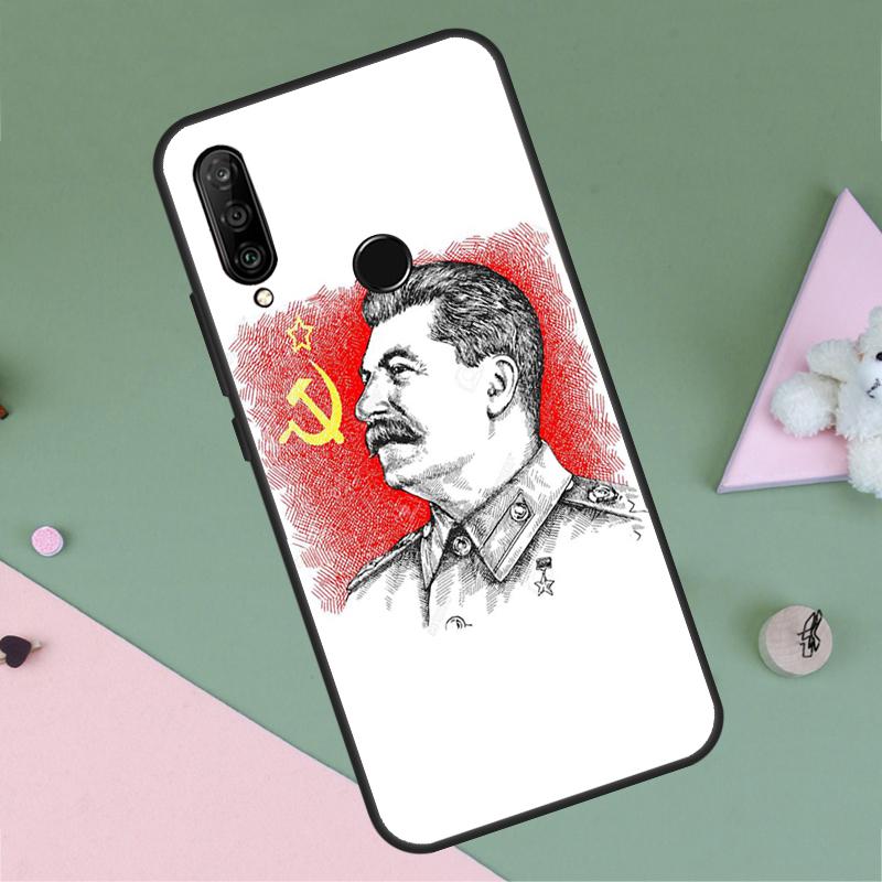Stalin Soviet For Huawei P30 P40 Lite P60 Pro Nova 7i 8i 11i 12i 12s 10 9 SE Y90 Y60 Y70 Y72 Y61 Y91 Case