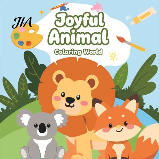 Kids Coloring Book Children's Book, with Cute Animal Theme, Thick Paper Sketchbook, Art Supplies for Toddlers Drawing And Painting Supplies,