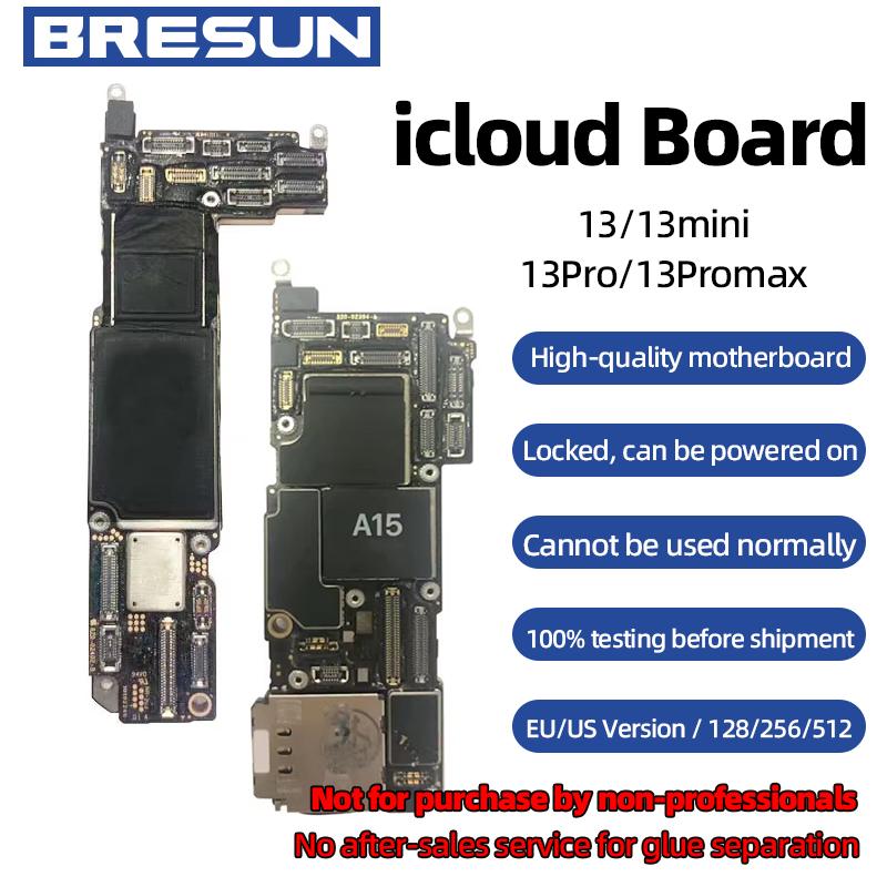 Replacement iCloud-locked logic board for 13/13 Mini/13 Pro/13 Pro Max the device powers on but cannot access the home screen