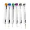 6pcs Silver Watch Screwdriver Aluminum Construction Watch Repair Tools  Watchmaking