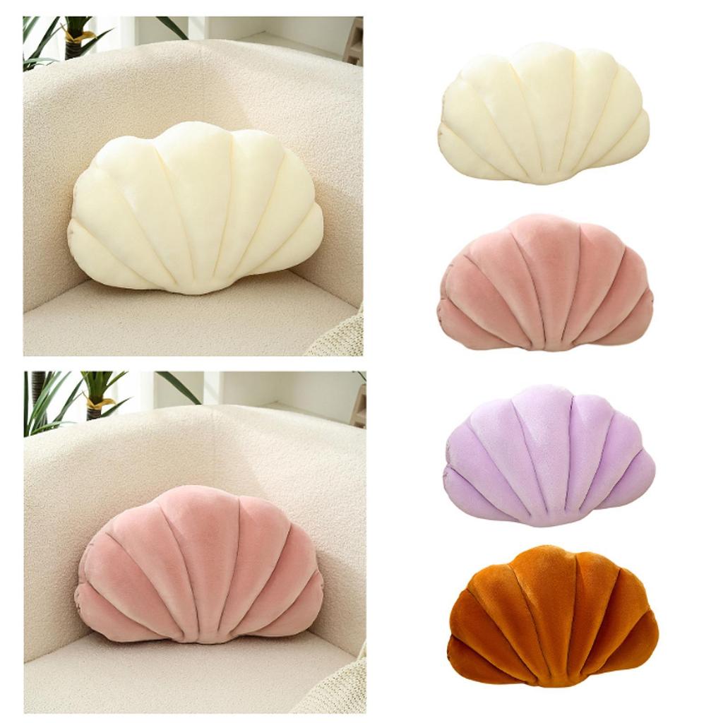 Dekoratives Kissen Muschel Kissen Bodenkissen Schreibtischstuhl Kissen Handgemacht für Kuschelkissen Auto Schlafzimmer Lesen Schlafen