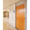 ADA-Mark Modern Restroom Sign for Business - 2PK ADA Compliant Braille Bathroom Sign with Easy tallation - 6" W x 8" H