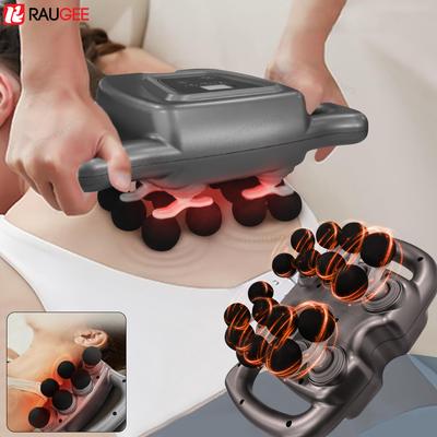 Durable And Safe Fascia Gun Muscle Massager Gun Professional Fascia Massage Gun Electric High Frequency Back Neck Shoulder Waist Massage Machine