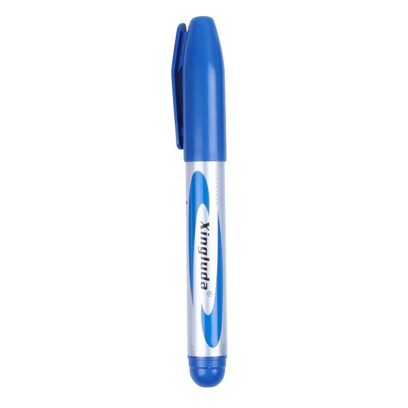 Quick-Dry Refillable Black Marker Pen for Construction Site Marking