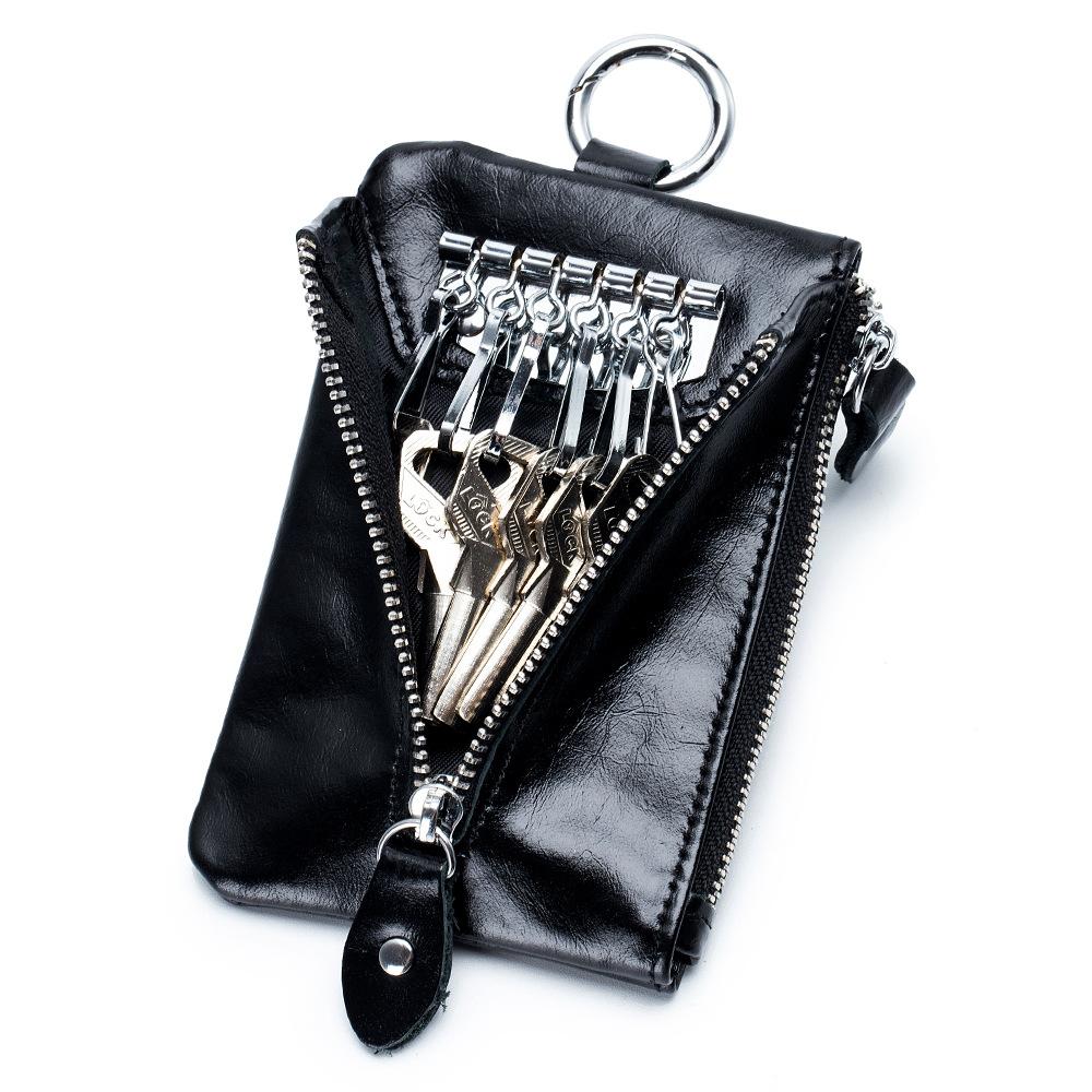 New Retro Key Bag, Simple and Multi-functional Change Bag, Keychain, Two-in-one Storage Bag, Universal Model.