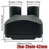 42/60/75/90mm Air Outlet Vent Cover For 2KW 5KW Air Diesel Parking Heater Parts For Webasto Eberspacher Car Truck Bus Caravan