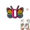Cross-border Cute Detachable PVC Shoe Ornaments: Butterfly, Letter, Cartoon Designs for Festival and Party Shoes