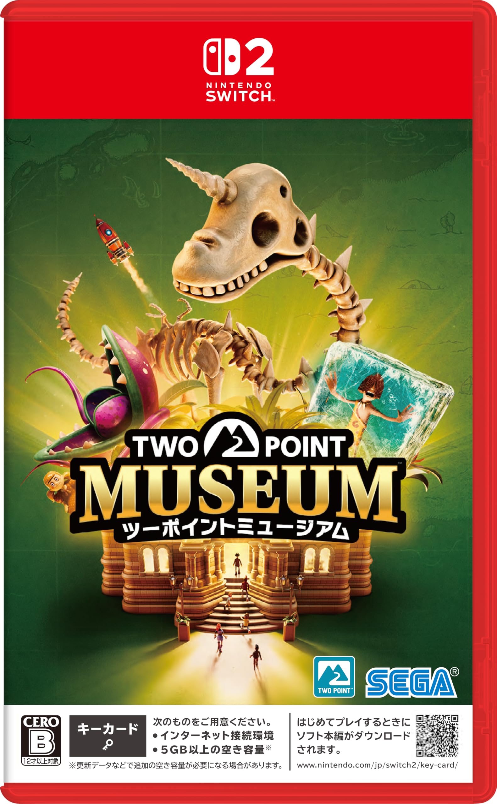 Two Point Museum DLC Included Digital Wallpaper Distribution Switch 2 [Pre-order Bonus]  Sonic Pre-order Pack  -
