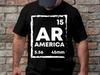 AR 15 Patriotic T-Shirt, Gun Enthusiast Tactical Apparel